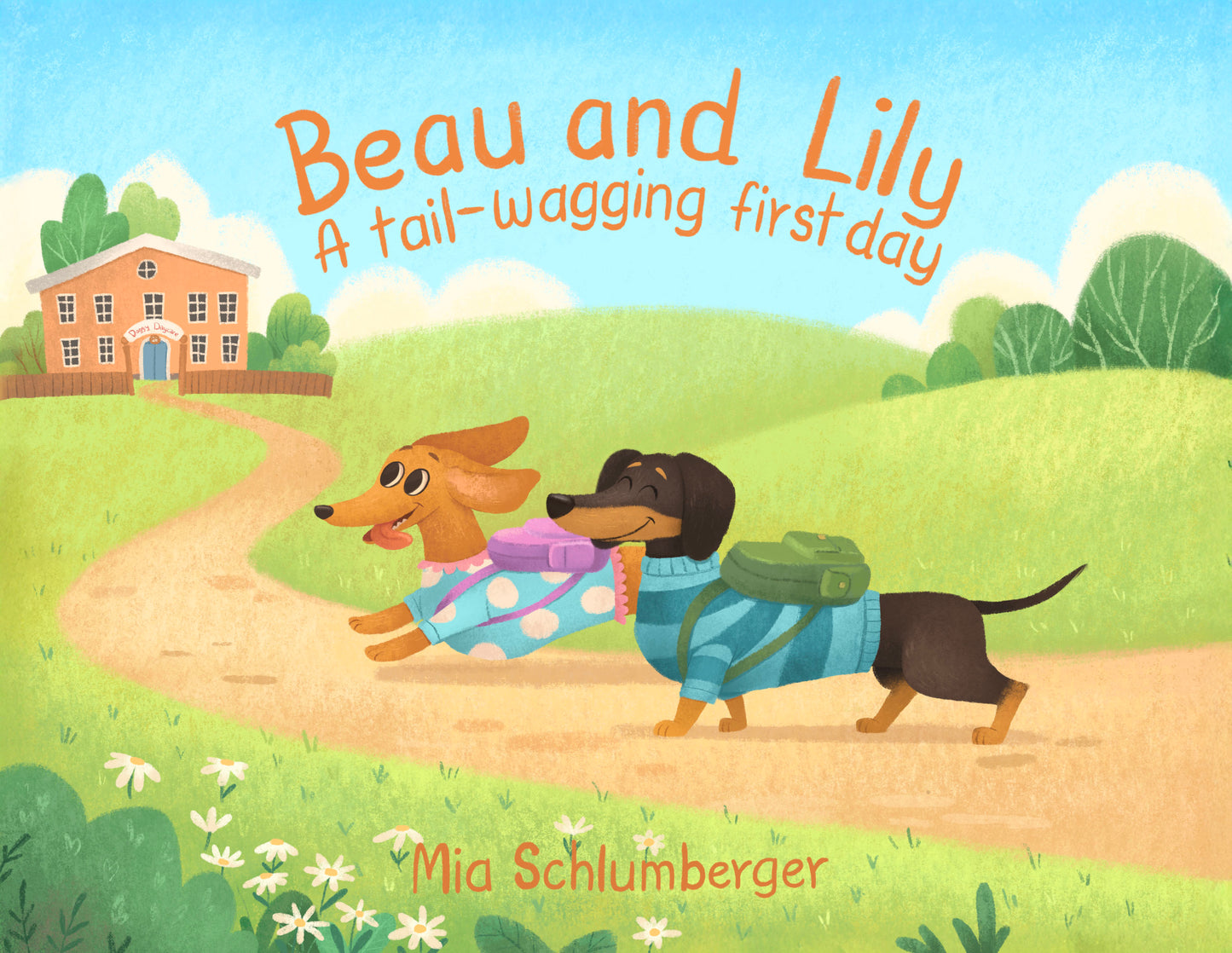 Beau and Lily A tail-wagging first day